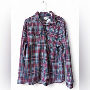 NWT JCREW MENS PLAID SHIRT